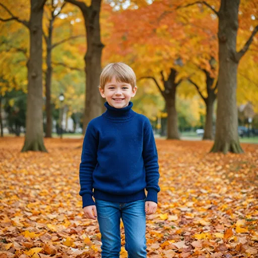 Why a navy turtleneck sweater is a must-have for every stylish kid