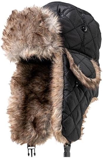 Company Kids' Trapper Hats Medium-Large Black Pilot