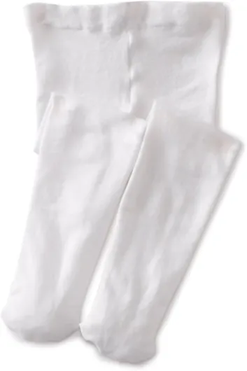 Baby-Girls Infant Pima Tight 0-6 Months White
