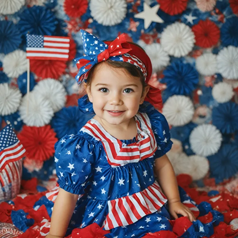 Adorable outfit ideas for infant 4th of july clothing