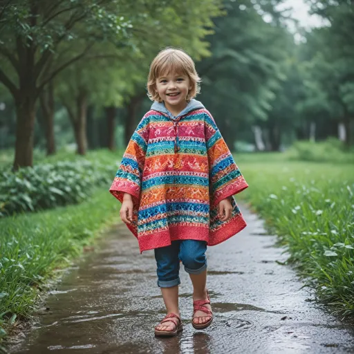 Why a childrens poncho is the must-have piece for every kid's wardrobe
