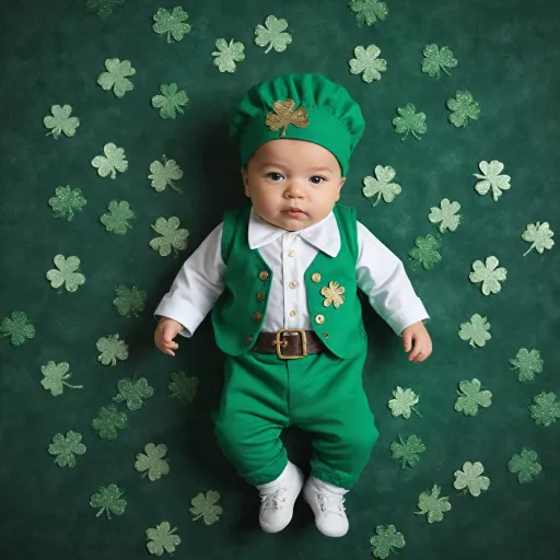 Adorable st patrick's day infant clothes for your little one