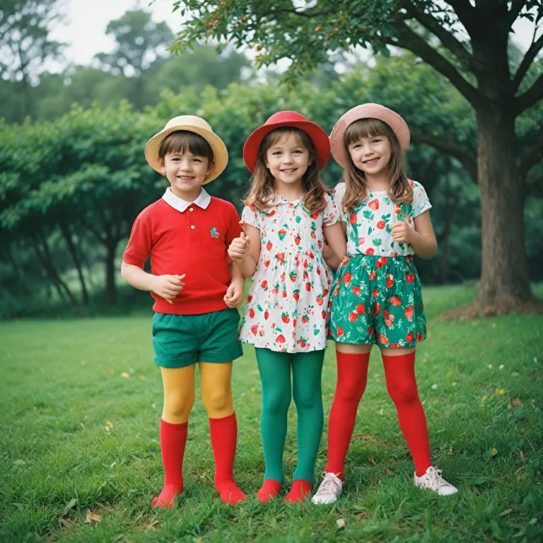 Why strawberry stockings are the sweetest trend in kids fashion