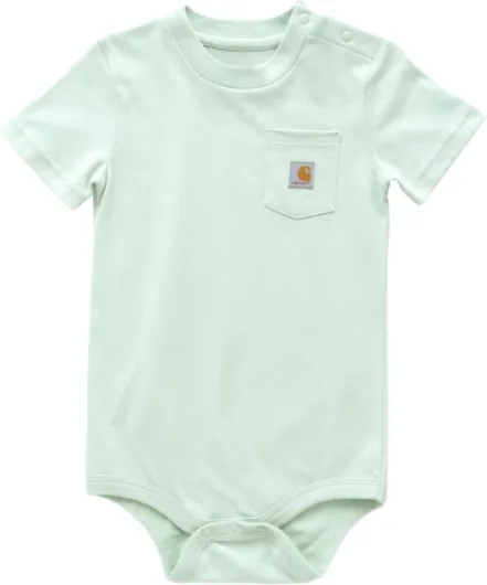 Unisex Baby, Short-sleeve Bodysuit Pocket T-shirt 18 Months Surf Spray