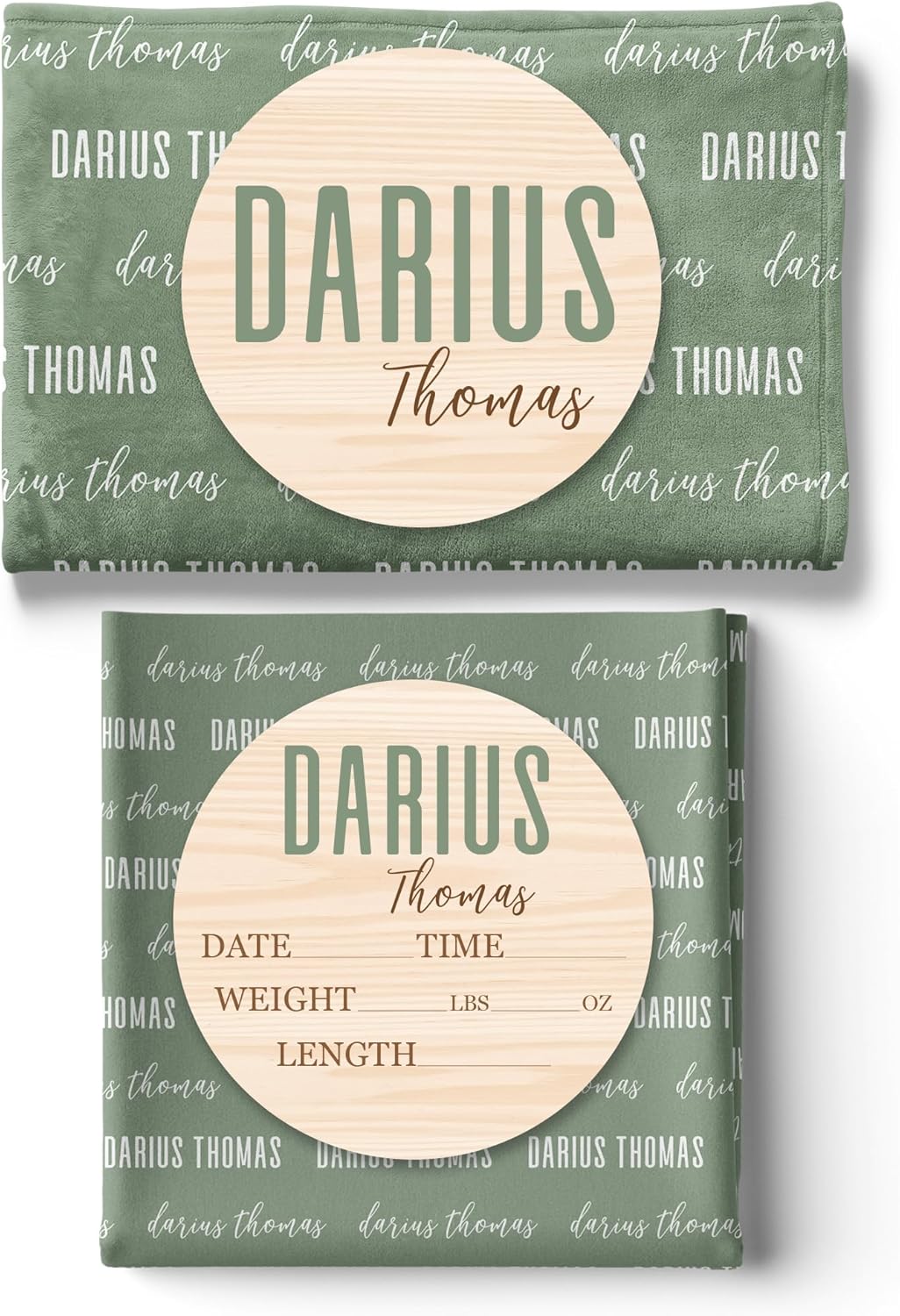 Personalized Baby Swaddle, Custom Name Blanket, Nursery Name Sign, Newborn Announcement Sign, Birth Stat, Gender Reveal, Baby Essentials, (Swaddle and 30x40 Blanket) Swaddle and 30x40" Blanket