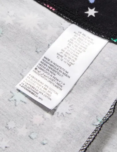 Girls and Toddlers' Leggings, Multipacks 5 Aqua Green/Black Stars/Navy/Pink/Stripe 4T