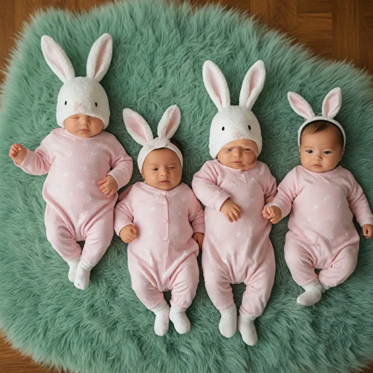 Adorable bunny outfits for infants: style and comfort for your little one