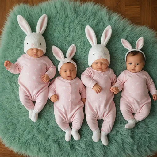 Adorable bunny outfits for infants: style and comfort for your little one