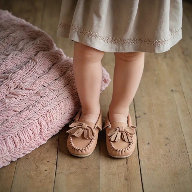 Kids moccasins with timeless elegance for style driven little feet