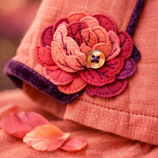 The proper peony aesthetic in modern kidswear elegance