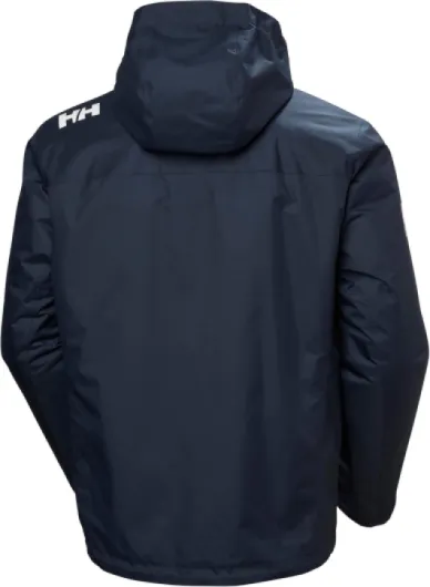 Men’s Crew Hooded Midlayer Jacket 2 – Waterproof Insulated Outdoor Jacket L Navy 2.0