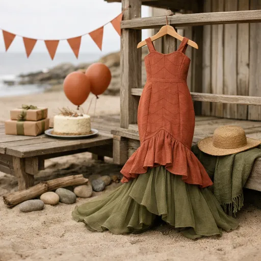 A mermaid dress for girls that turns every birthday into a sea of style