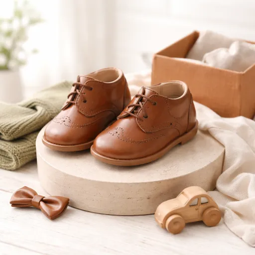 Elegant baby boy dress shoes for stylish little gentlemen