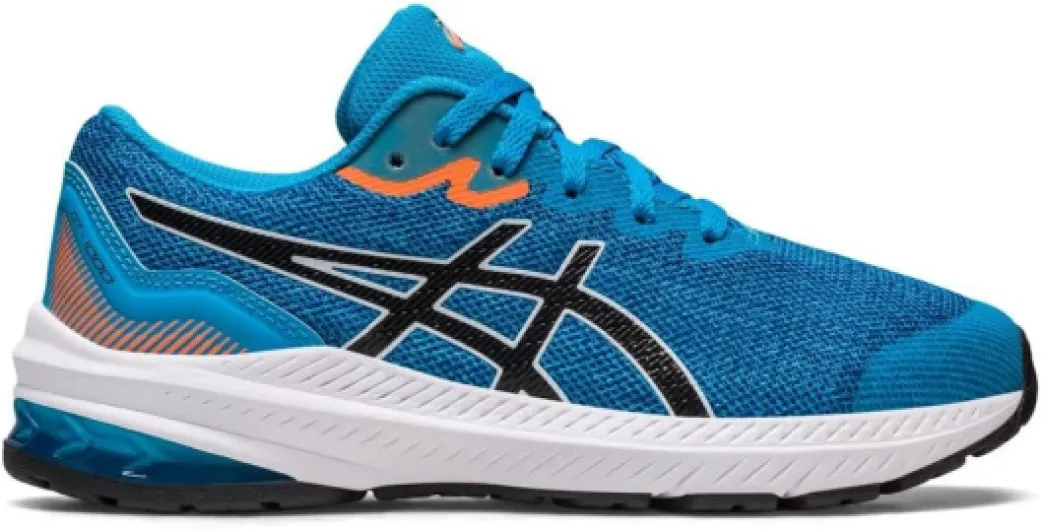 ASICS Unisex Kid's Gt-1000 11 Gs Sneaker 6 UK Island Blue Black