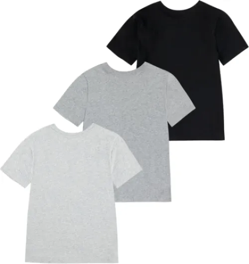 POLO RALPH LAUREN Boy's Multi-Pack T-Shirt Undershirt Multi-Pack T-Shirt Undershirt (Pack of 3) XL Black/Grey, Pack of 3
