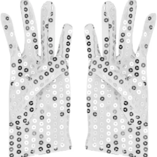 Kids Sparkling Sequins Gloves Review: cheap party bling that looks good from far, not built to last