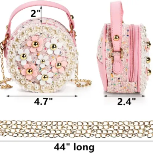DEAYOU 2 Pack Little Girls Purse Review: cute mini bags that kids actually use