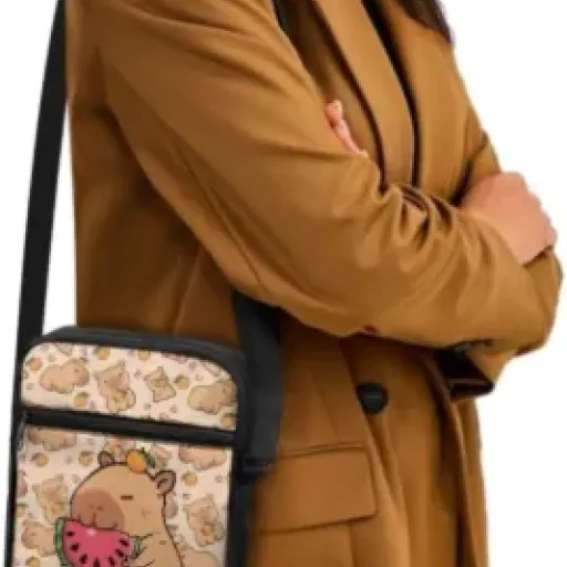 Dngkaoje Crossbody Capybara Watermelon Review: cute print, okay bag, one big flaw