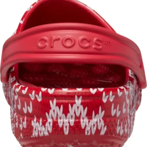 Crocs Unisex Kids Classic Clog Holiday Sweater Review: comfy Christmas Crocs kids actually wear all year