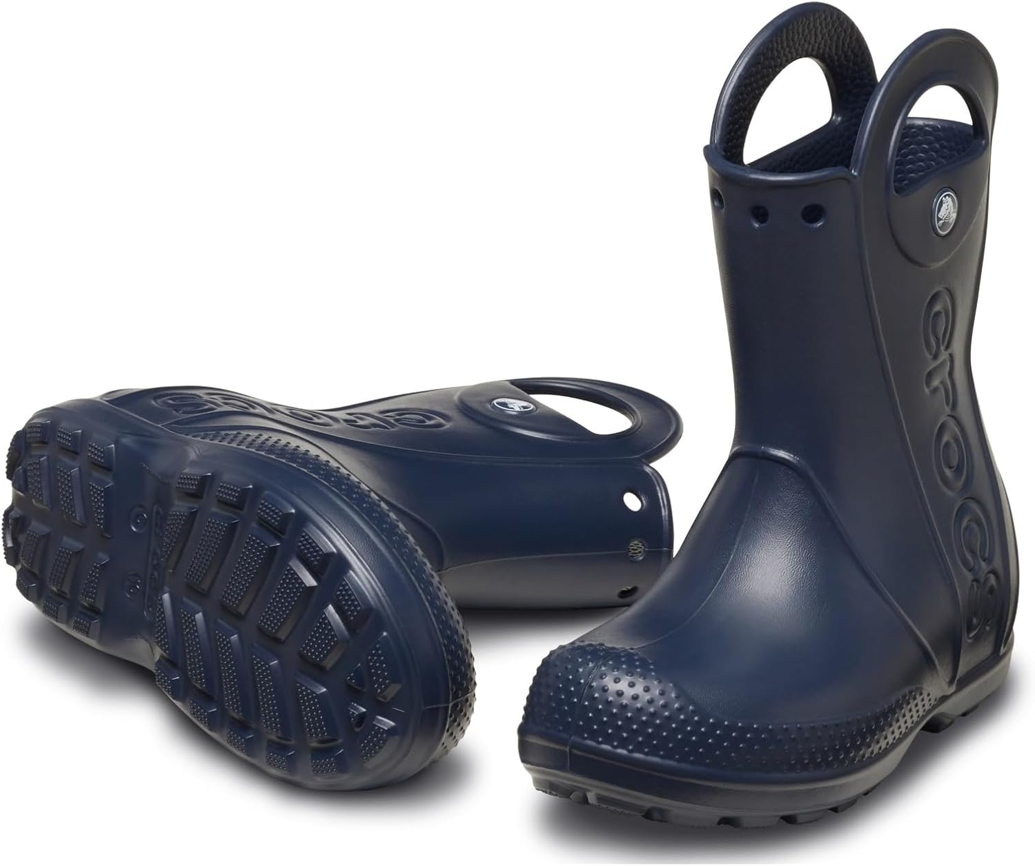 Unisex Kids Handle It Rain Boot TAnkle Boot 10 UK Child Navy