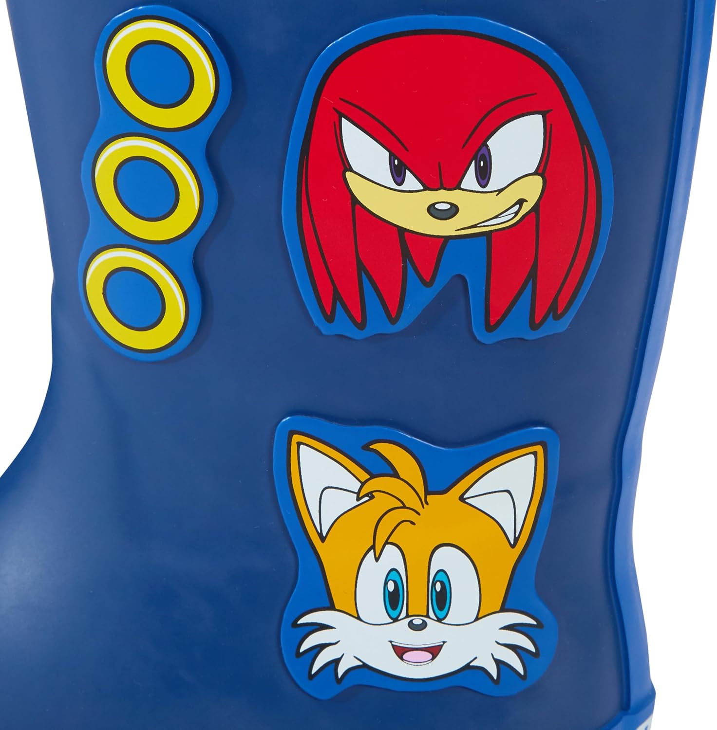 Sonic The Hedgehog Wellies Rubber Wellington Boots For Kids Rain Snow Wellies 3 UK Multi