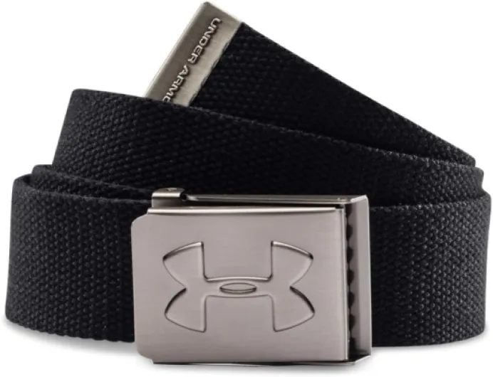 Men's Webbing Golf Belt Webbing Golf Belt (pack of 1) One Size Black/ Graphite