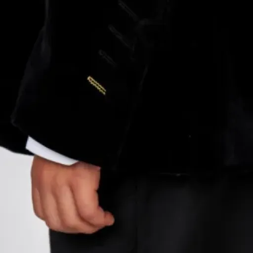 Boys Velvet Tuxedo Jacket Review: smart little blazer that looks sharp but needs some care