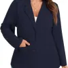 MINTLIMIT Plus Size Blazer Review: a stretchy office jacket that’s decent for everyday wear