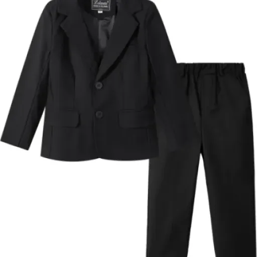 LOLANTA 2 Piece Boys Suit Review: cheap pageboy outfit that looks sharp if you nail the size