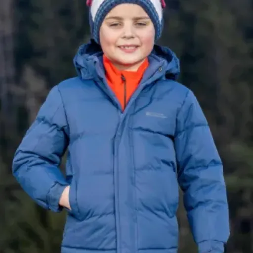 Mountain Warehouse Snow Padded Kids Puffer Jacket Review: a straightforward warm coat that does the job for school and play