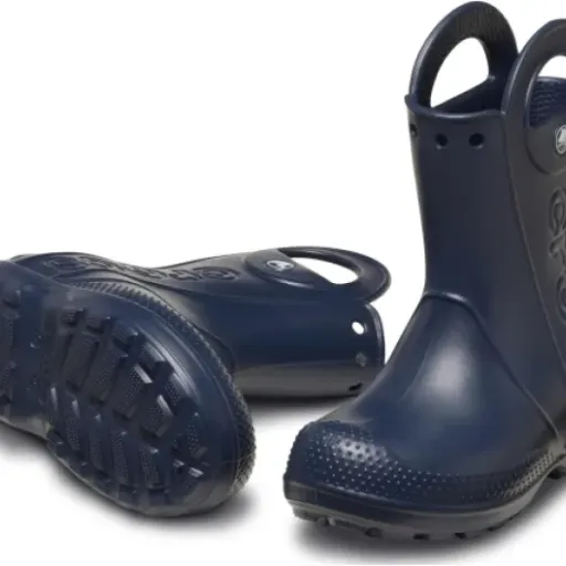 Crocs Unisex Kids Handle It Rain Boot Review: Lightweight puddle boots kids can actually put on alone