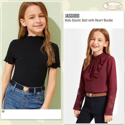 JASGOOD Kids Elastic Belts Review: cheap, cute, and mostly practical for everyday outfits