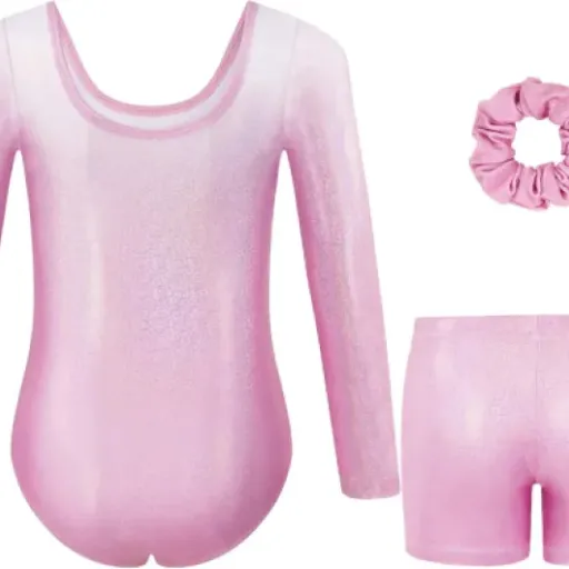 Gogokids Girls Three-Piece Gymnastics Leotard Review: a flashy starter set that keeps kids happy