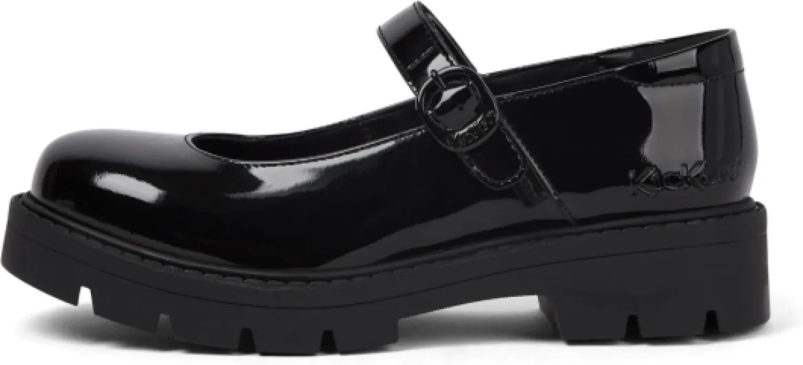 Girl's Kori Mary Jane Doll Shoes, 6 UK Black