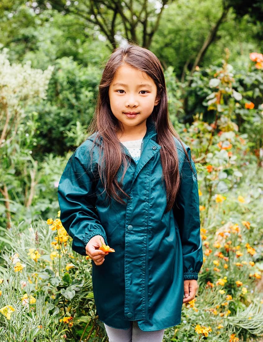 Unisex Kids Recycled Originals Waterproof Jacket Waterproof Jacket 5-6 Years Green