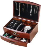 Eisata Solid Wooden Jewellery Box Review: a small, heavy box that keeps things tidy without any fuss
