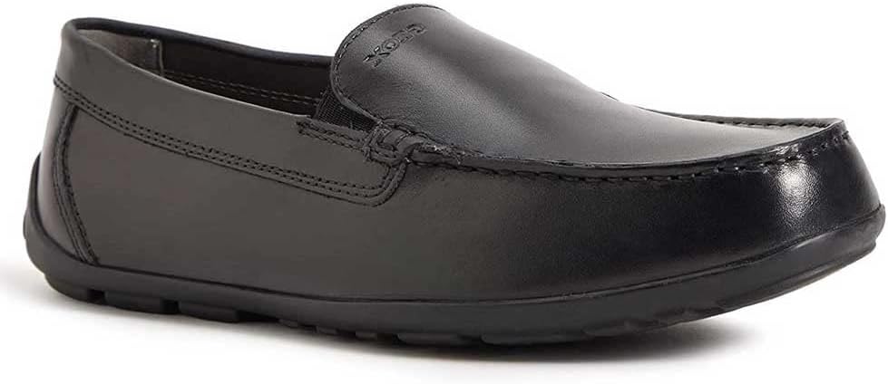 Geox Boy's J New Fast Boy aMoccasins 6.5 UK Black