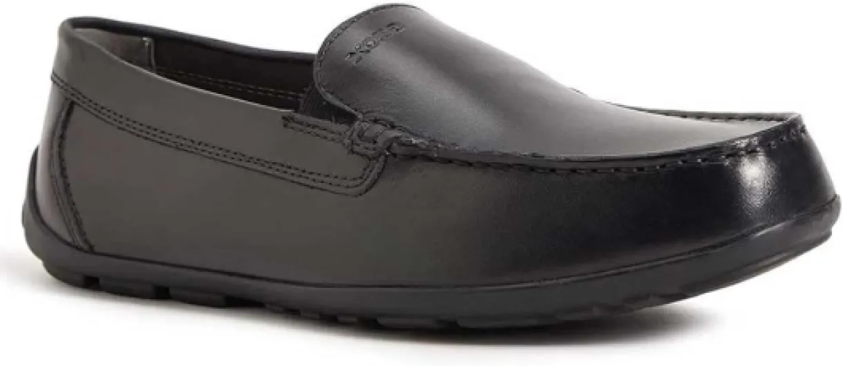 Geox Boy's J New Fast Boy aMoccasins 6.5 UK Black