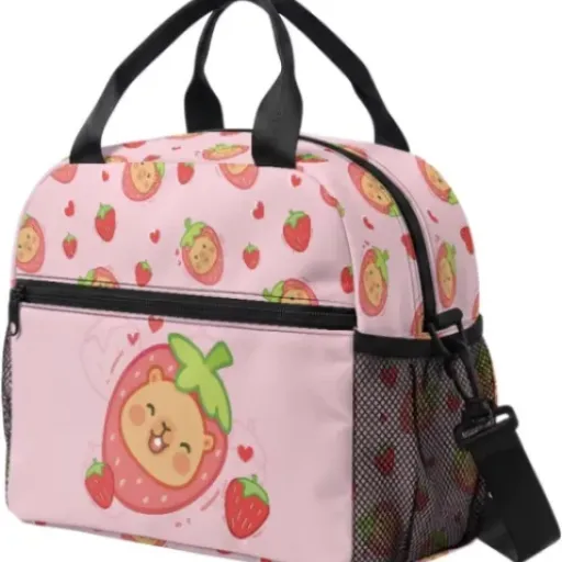 chaqlin Capybara Lunch Bag Review: Cute print, simple lunch bag that gets the job done