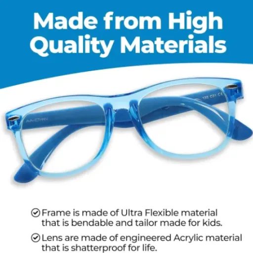 GALVANOX Unisex Kids Clear Lens Glasses Review: dress-up specs that actually survive real kids
