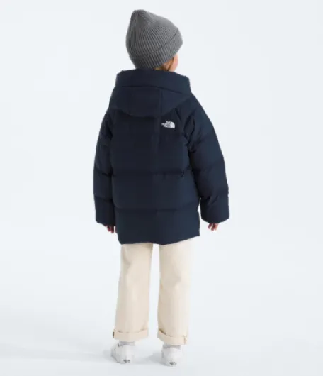 Unisex Kids North Down Fleece Lined Parka Down Jacket (pack of 1) 2 Summit Navy/Summit Navy