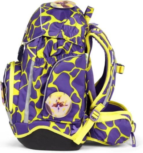 Ergobag Pack Set Ergonomic School Bag Flexible 6-Piece Set 1st Class Primary School for Girls and Boys, Subary Power - Purple, One Size One Size Subary Power - Purple