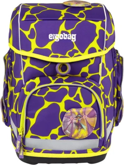 Ergobag Cubo Set Ergonomic School Backpack Classic 5-Piece 1st Class Primary School One Size Subärkraft - Purple