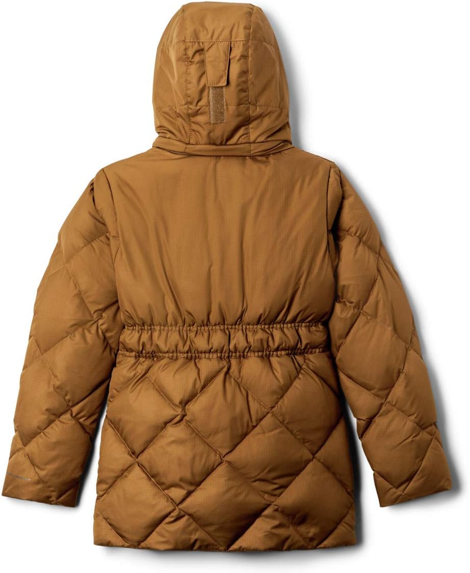 Girl's Forest Park Down Hooded Puffer Forest Park Down Hooded Puffer M Delta Ripstop/Mineral Pink
