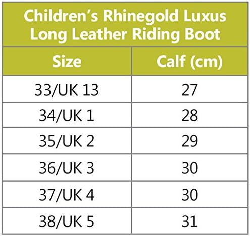 Elite Luxus Childs Young Rider BLACK LEATHER RIDING BOOTS - Soft Feel Leather, Comfortable Fit, Elasticated Laced Front, Women's Equestrian Boots with Full Length Back Zip Black 4 UK