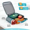VASCHY Kids Lunch Bag Review: a practical, roomy lunch box that keeps food cold without fuss