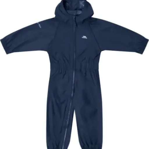 Trespass Unisex Kids Button Waterproof Rain Suit 5-6 Review: a lightweight puddle suit that mostly does the job