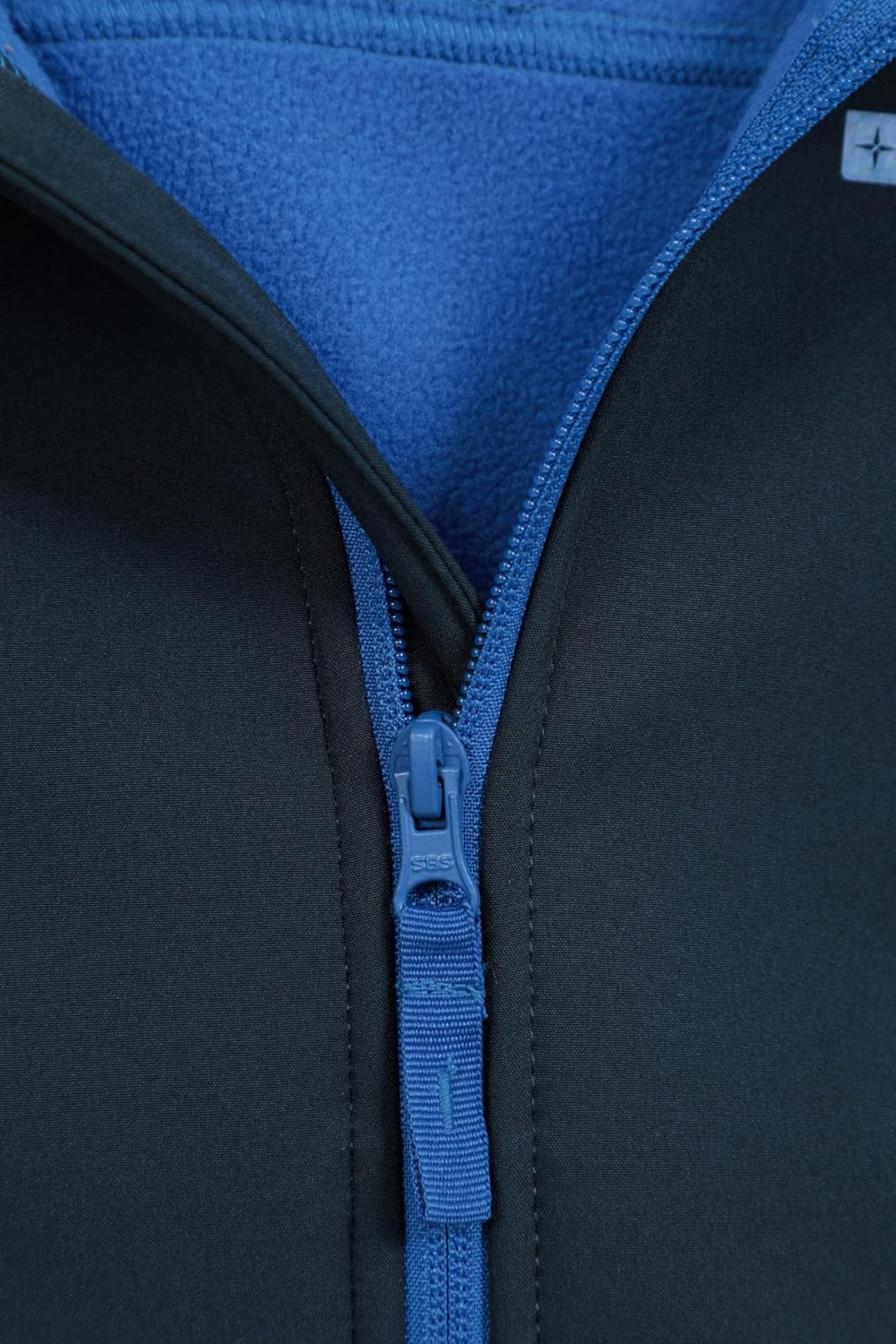 Exodus Kids Water Resistant Softshell Jacket - Boys & Girls Rain Coat - Travel 11-12 Years Navy